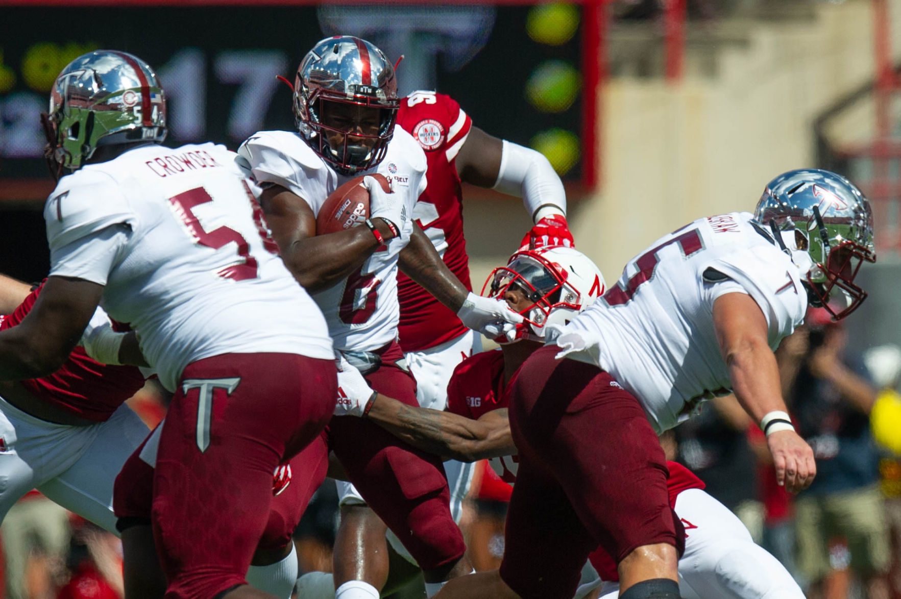 Troy vs. Nebraska, 9/15/18